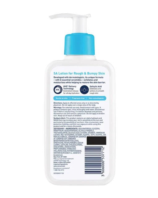 CeraVe SA Lotion for Rough & Bumpy Skin | Moisturizers