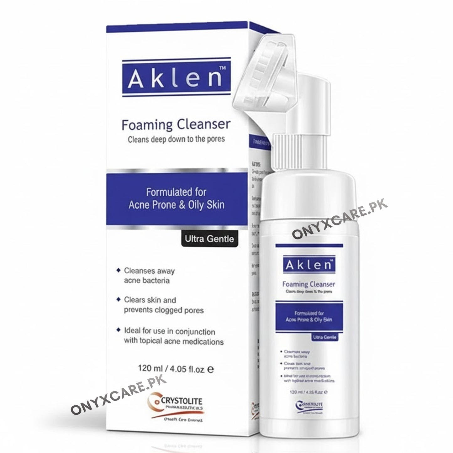 Aklen Foaming Cleanser 120ml