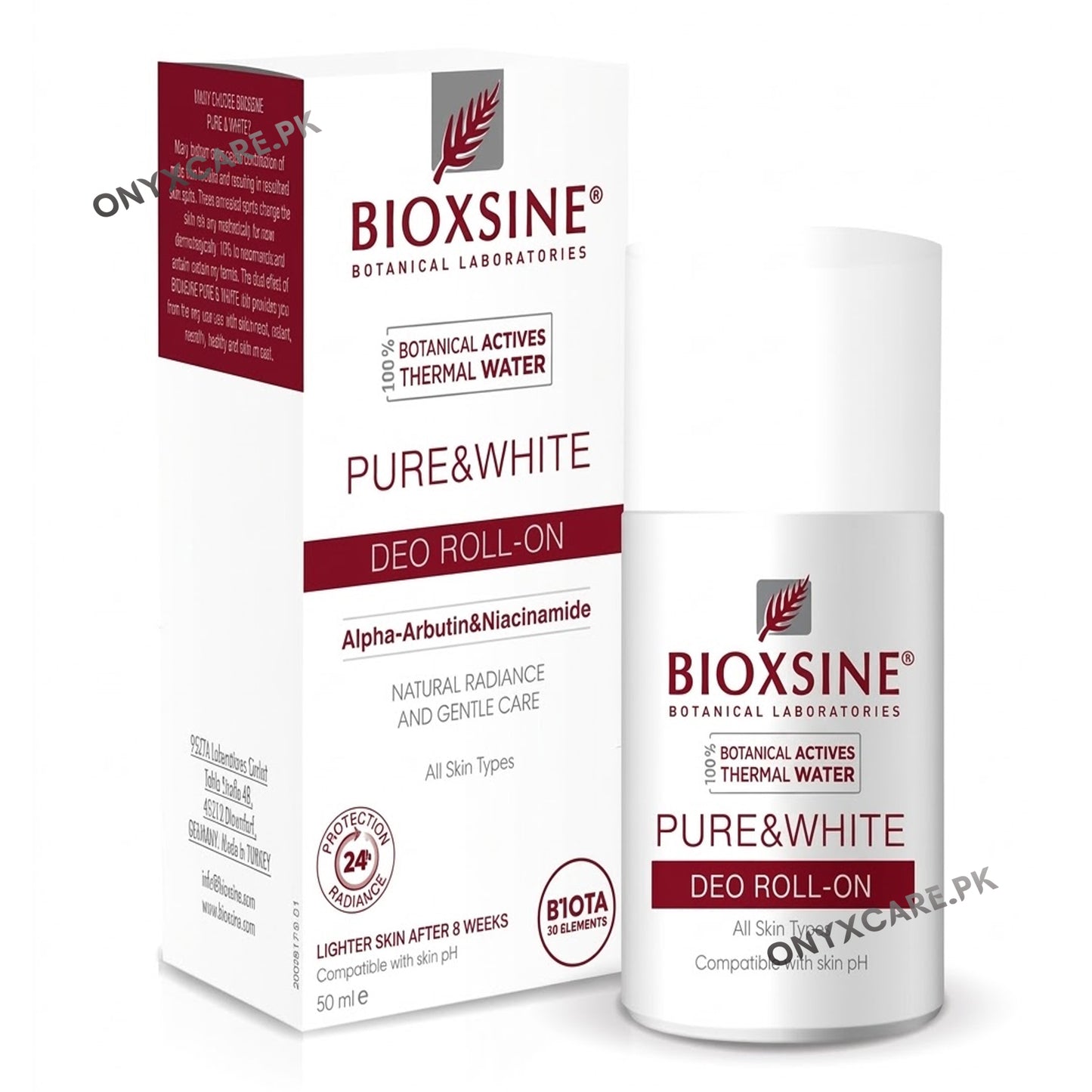 BIOXSINE Roll On Pure & White 50ml