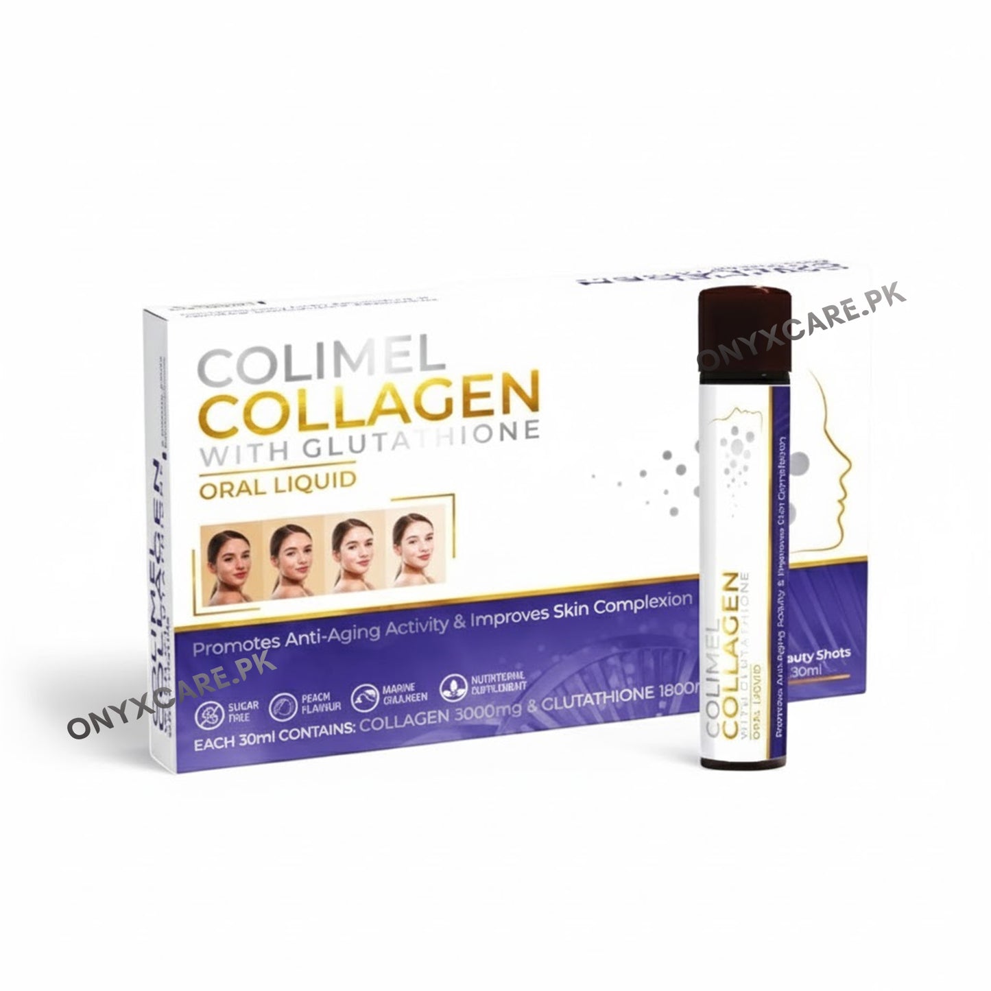 Colimel Collagen With Glutathione Oral Liquid 30ml