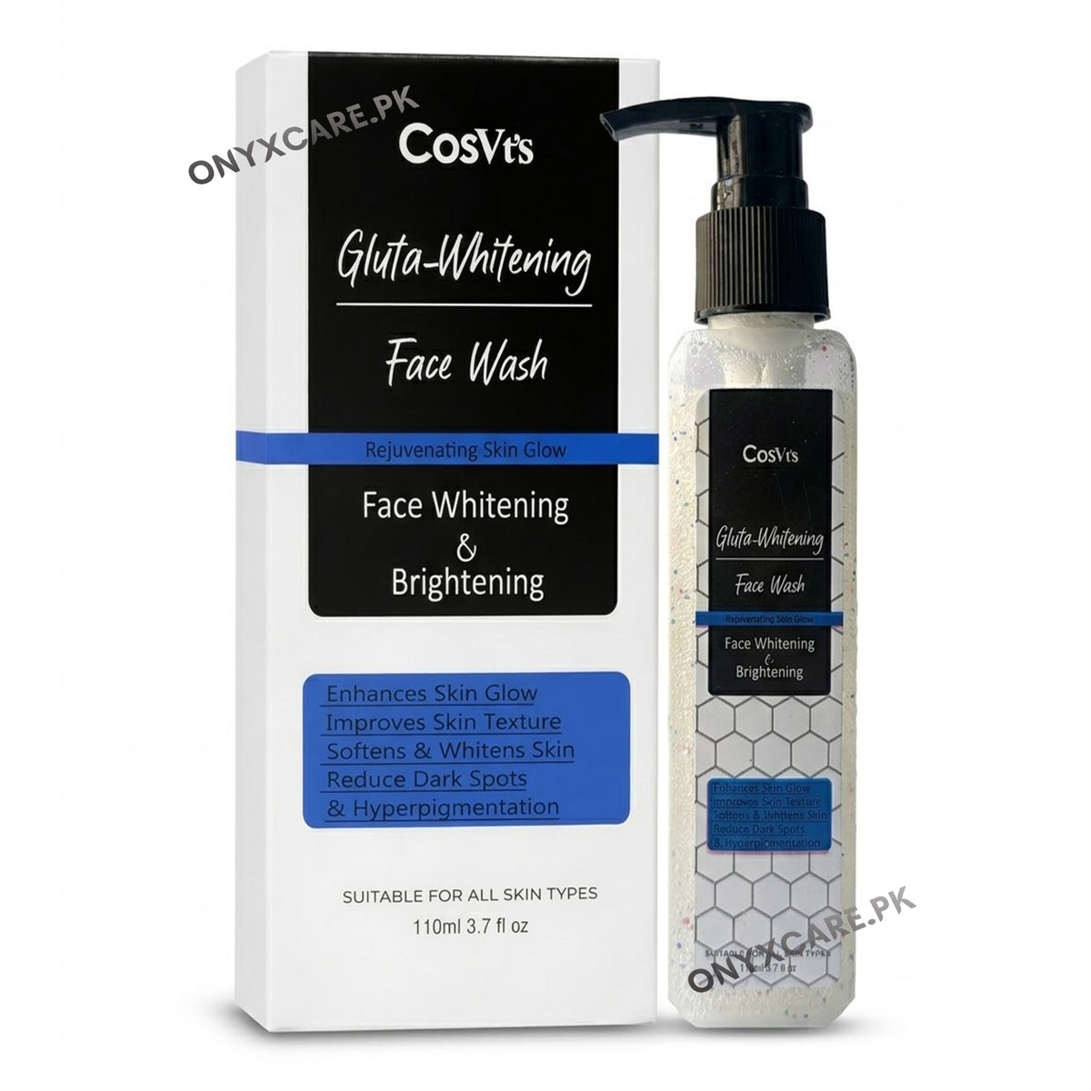 Cosvt Gluta Whitening Face Wash 110ml