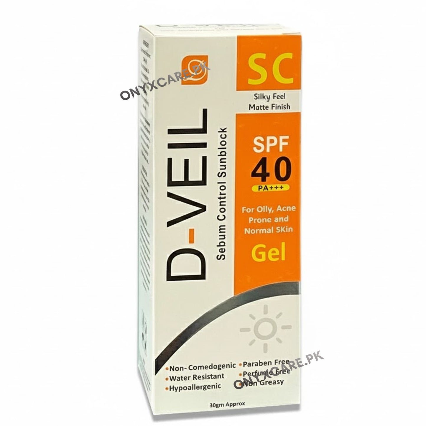 D-Veil Sebum Control Sunblock SPF40 30g