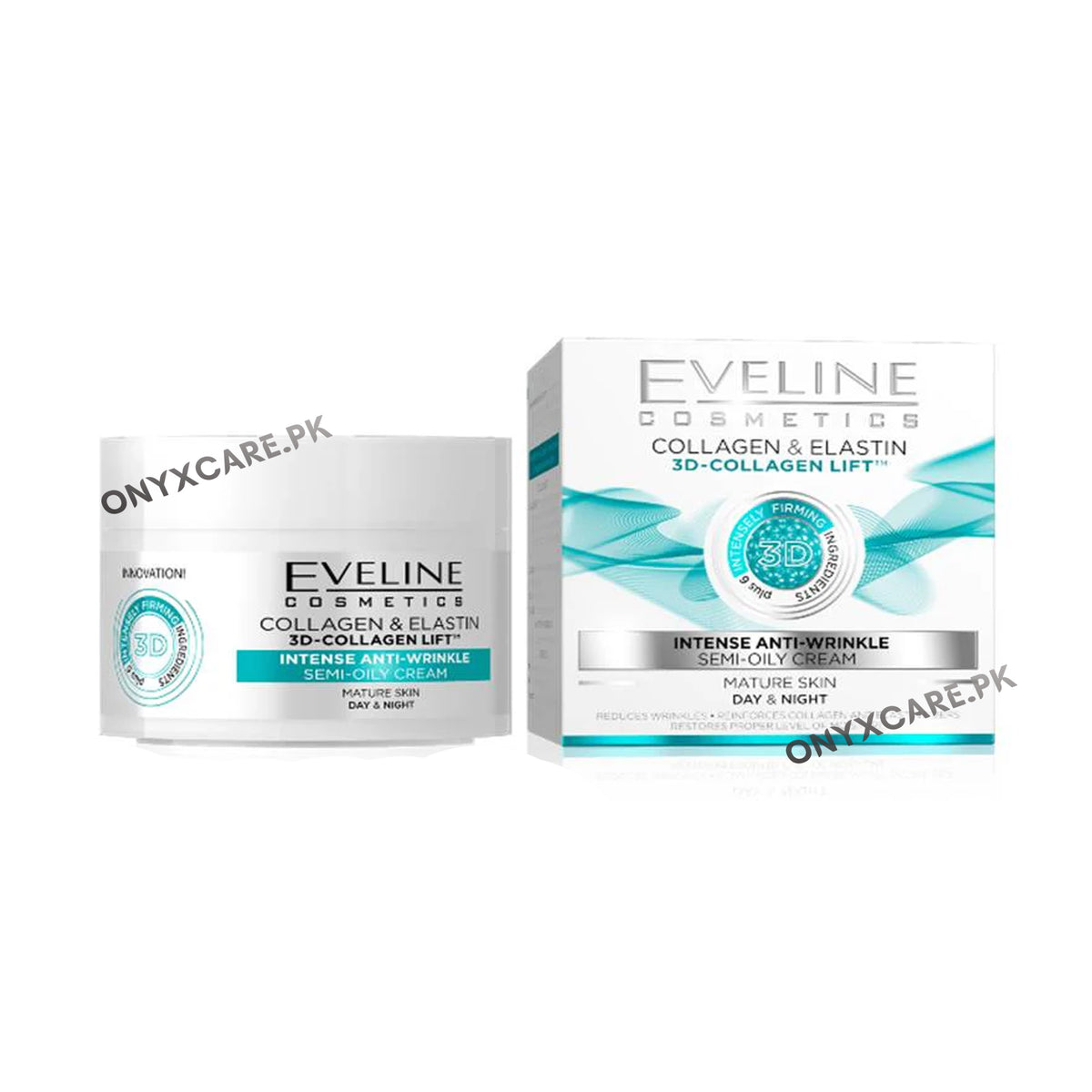 Eveline Collagen & Elastin Intense Anti-Wrinkle Day and Night Cream