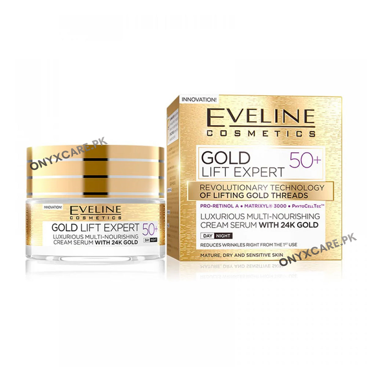 Eveline Gold Lift Expert 50+ Day & Night Cream 50ml
