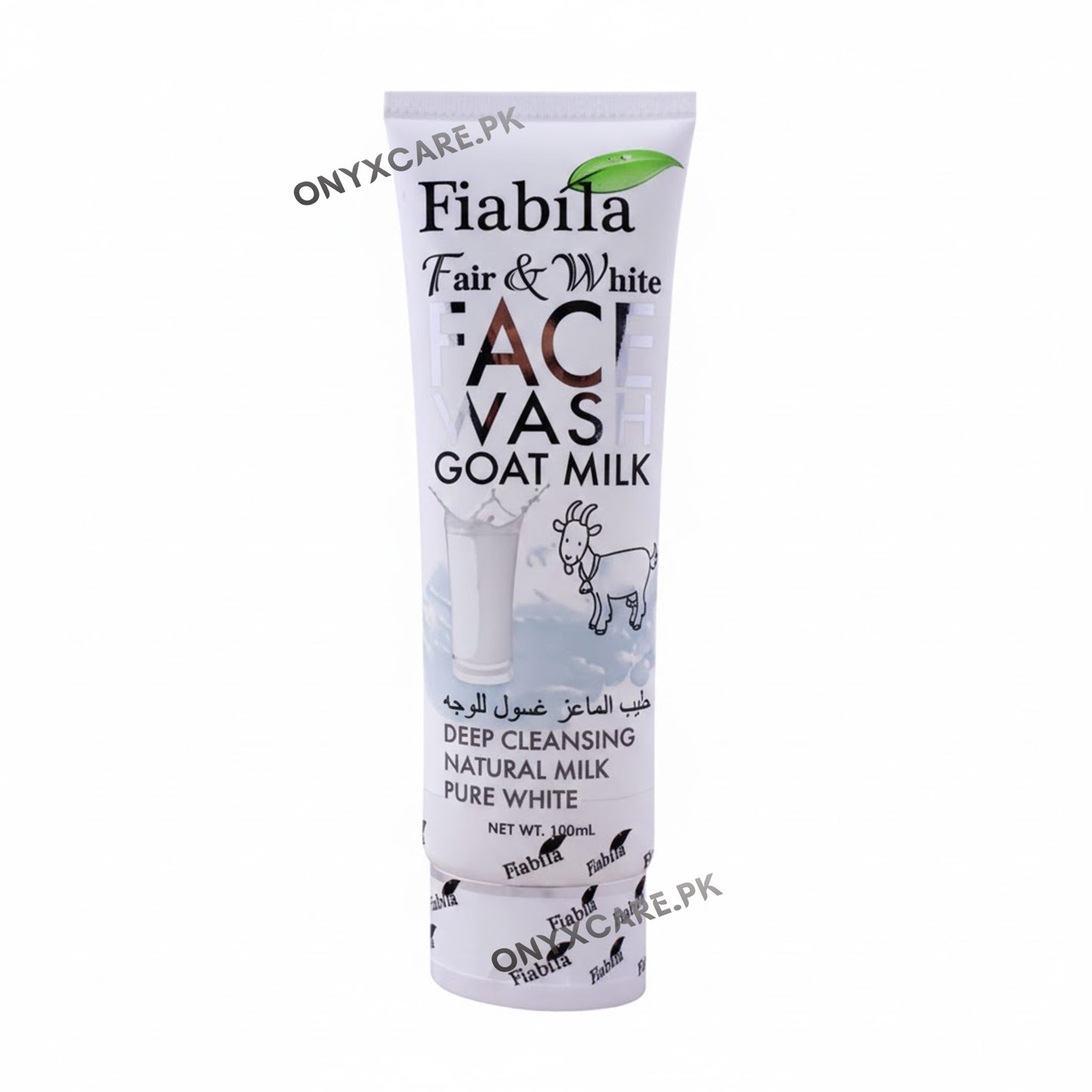 Fiabila Fair & White Goat Milk Face Wash, 100ml