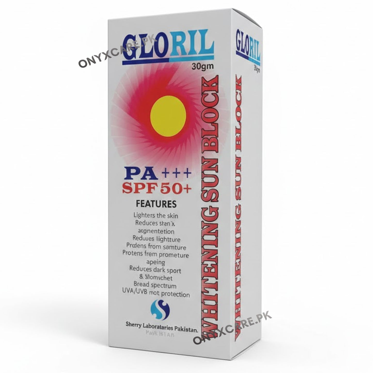 Gloril Sunscreen PA+++ SPF50+30g
