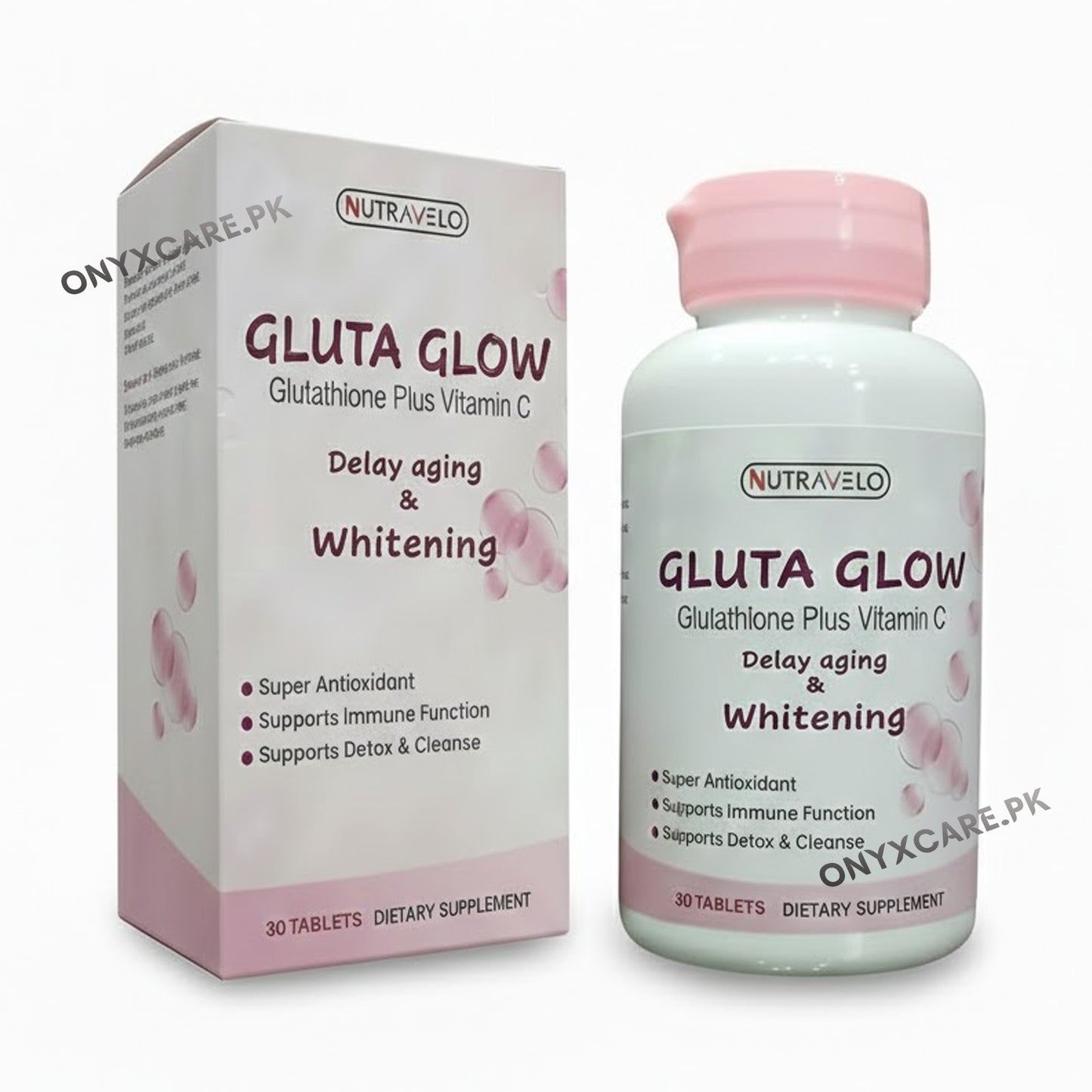 Gluta Glow Whitening Tablets 30s