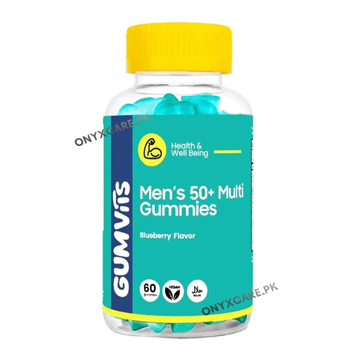 Gumvits Men's 50+ Multi Gummies 60s