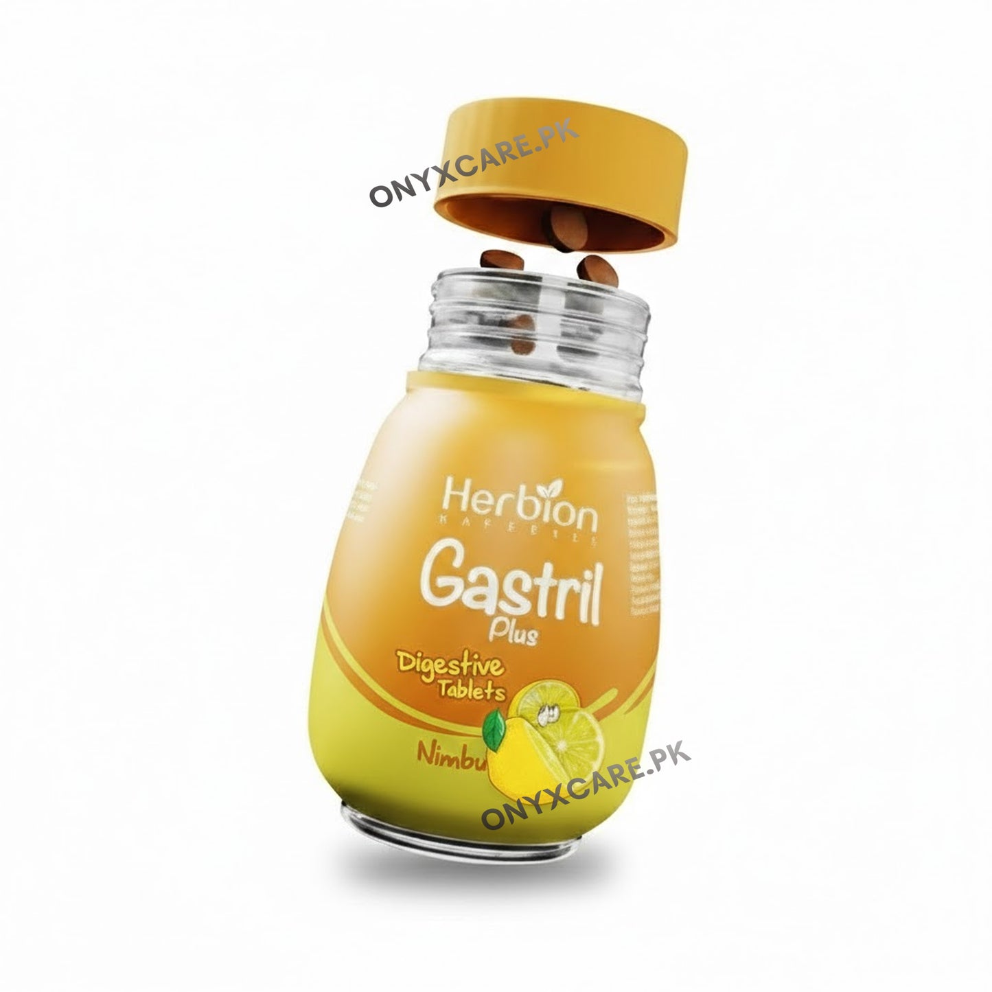 Herbion Gastril Plus Lemon Tablets 120s
