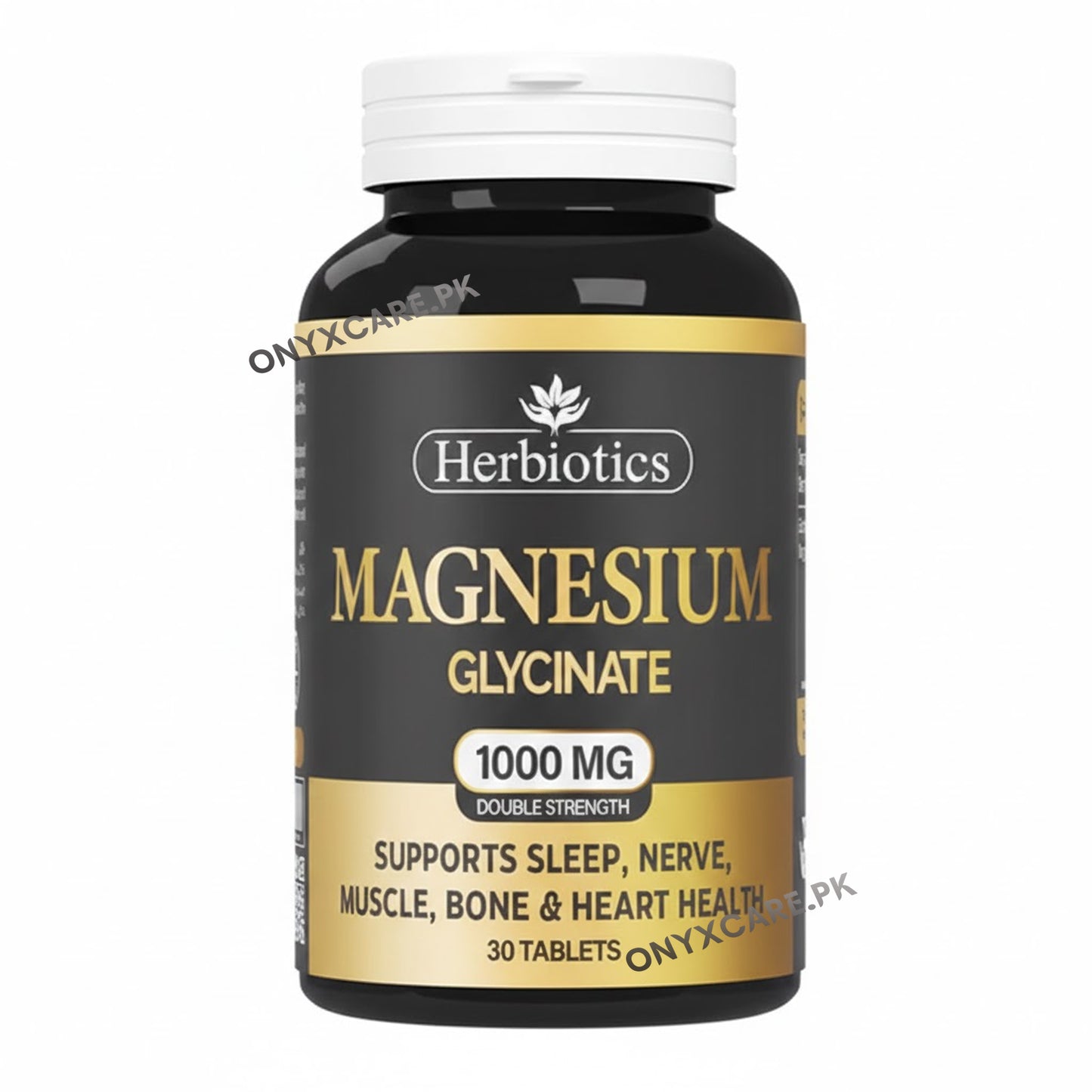 Herbiotics Magnesium Glycinate Tablets 1000mg 30s