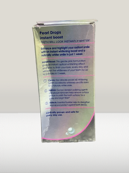 Pearl Drops Daily Whitening Instant Boost Toothpaste, 50ml