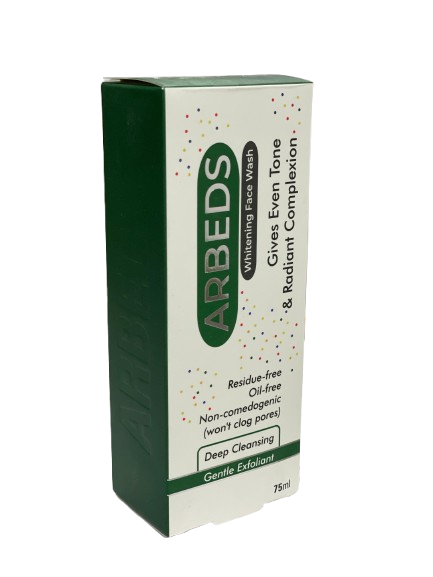 Arbeds whitening face wash 60ml