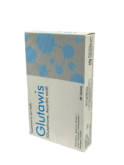 GLUTAWIS TABLET (GLUTATHIONE, ASCORBIC ACID) 20 TABLETS PACK