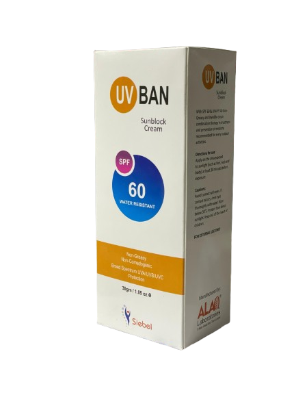 Uv Ban Sunblock SPF60 30gm