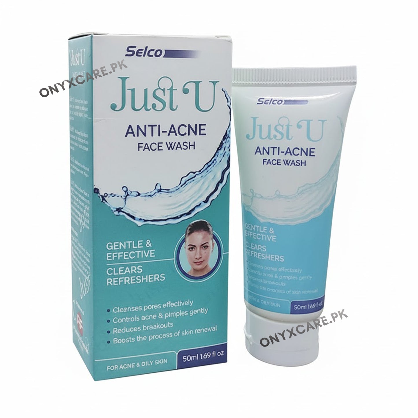 Just U Anti-Acne Face Wash 50ml