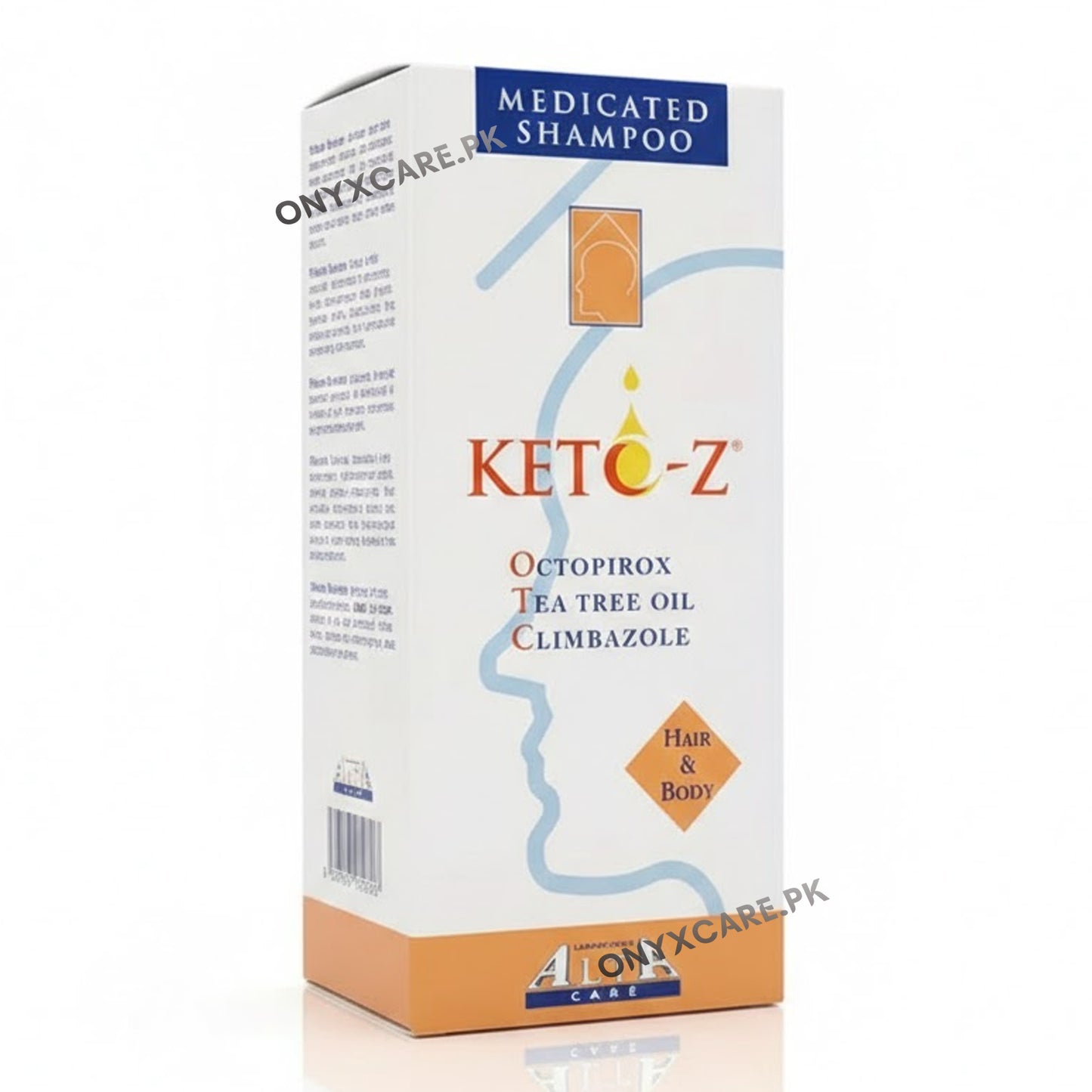 KETO-Z Hair and Body Medicated Shampoo 200ml