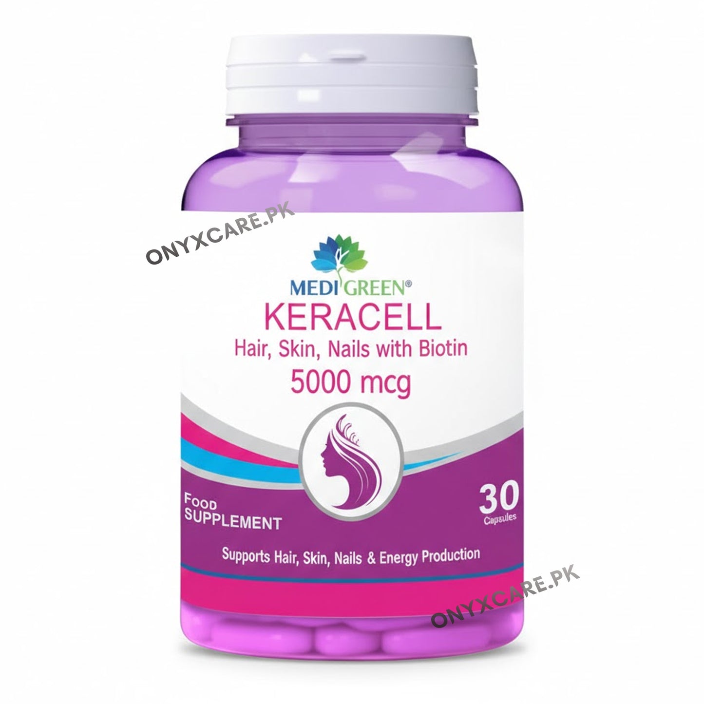 Keracell Biotin Tablets 5000mg