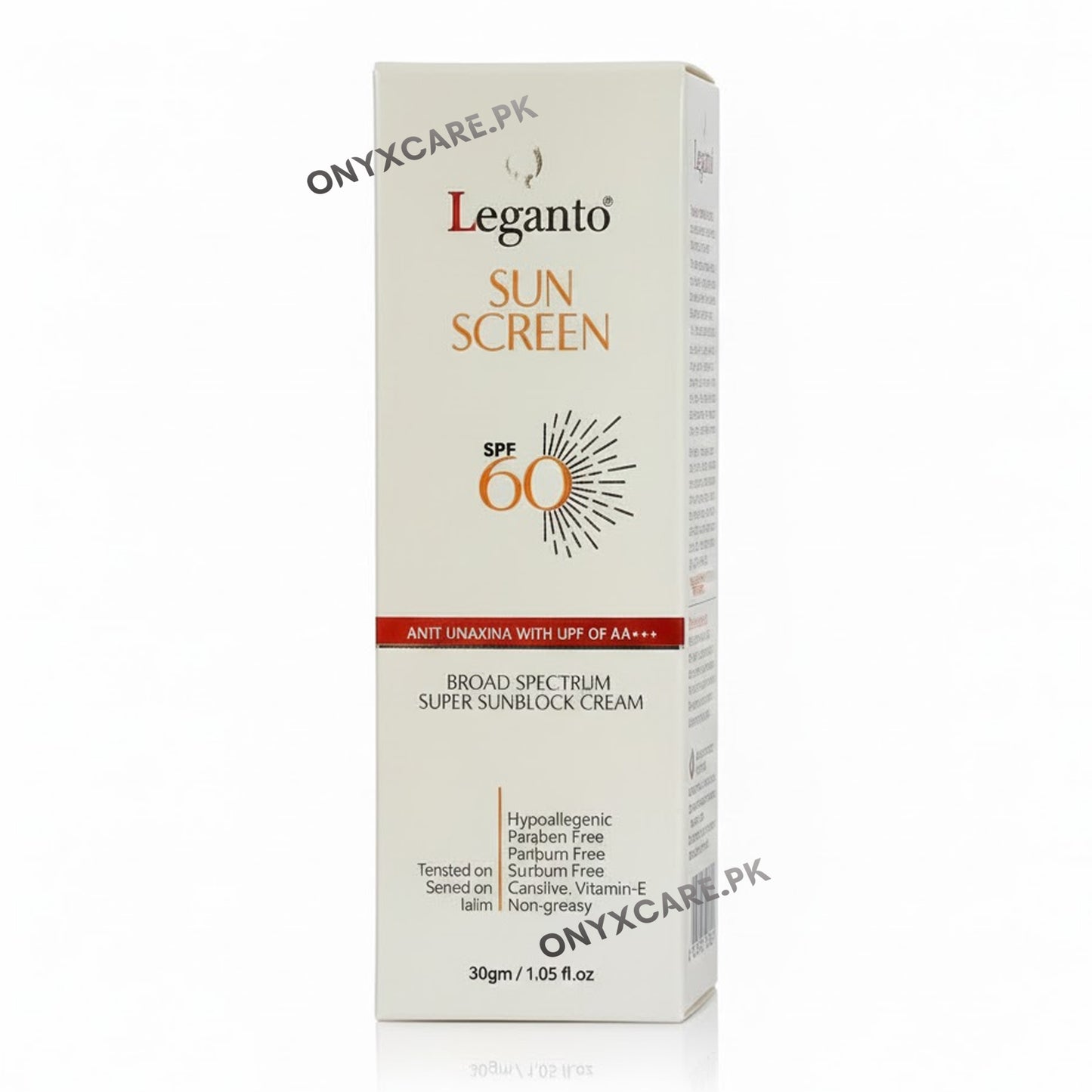 Leganto Sunscreen-Sunblock 30g