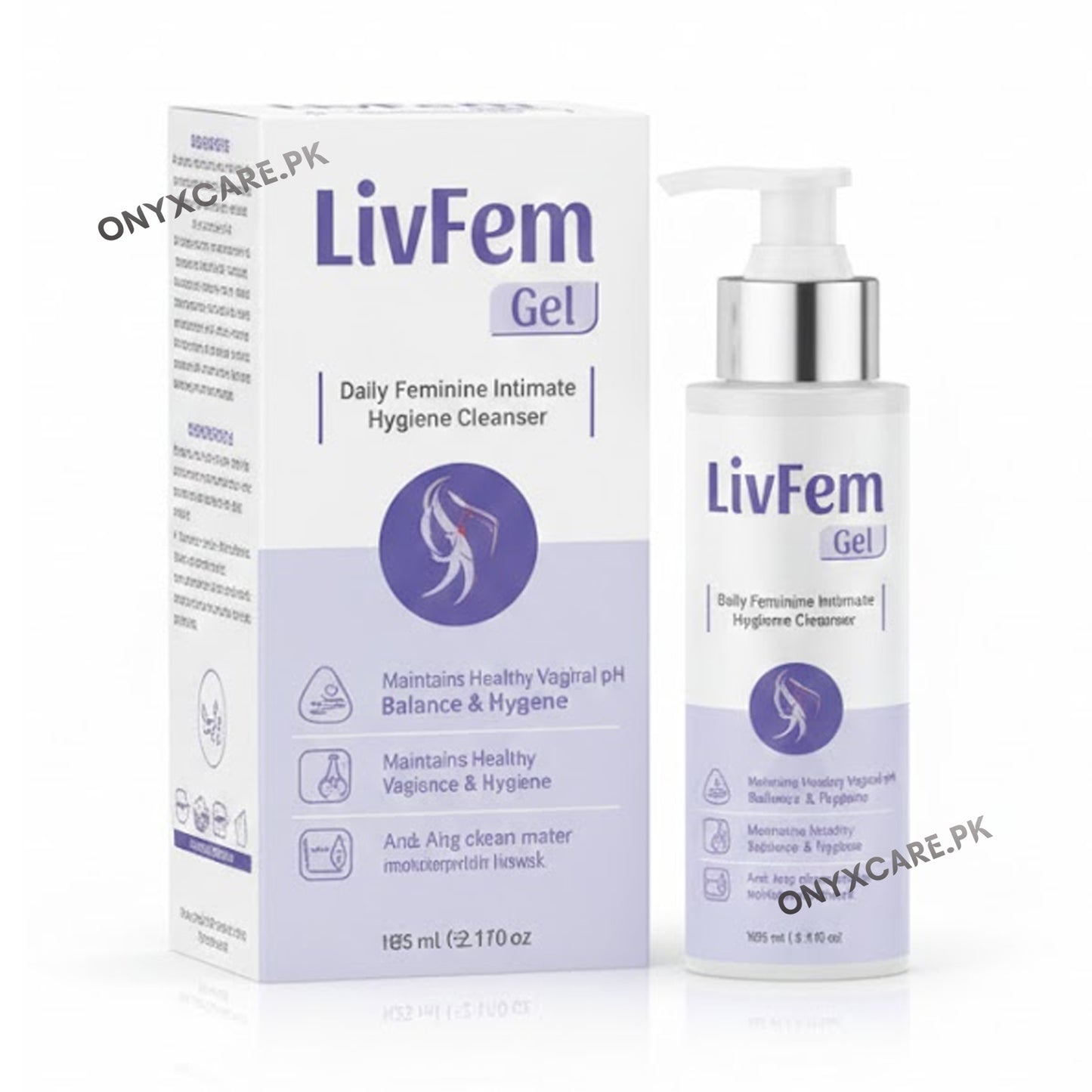LivFem Gel – Daily Feminine Intimate Hygiene Cleanser 60ml