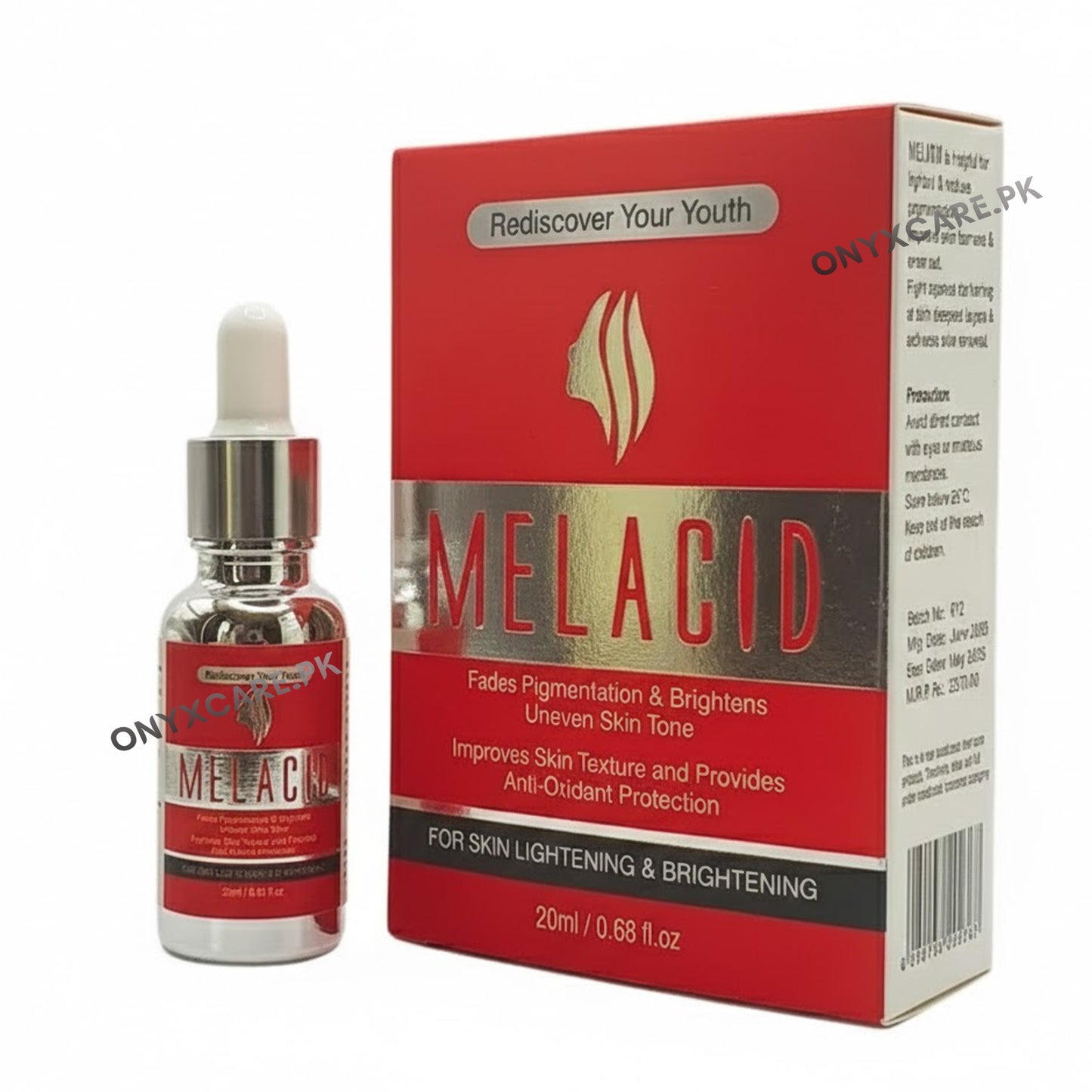MELACID Skin Lightening & Brightening Serum 20ml