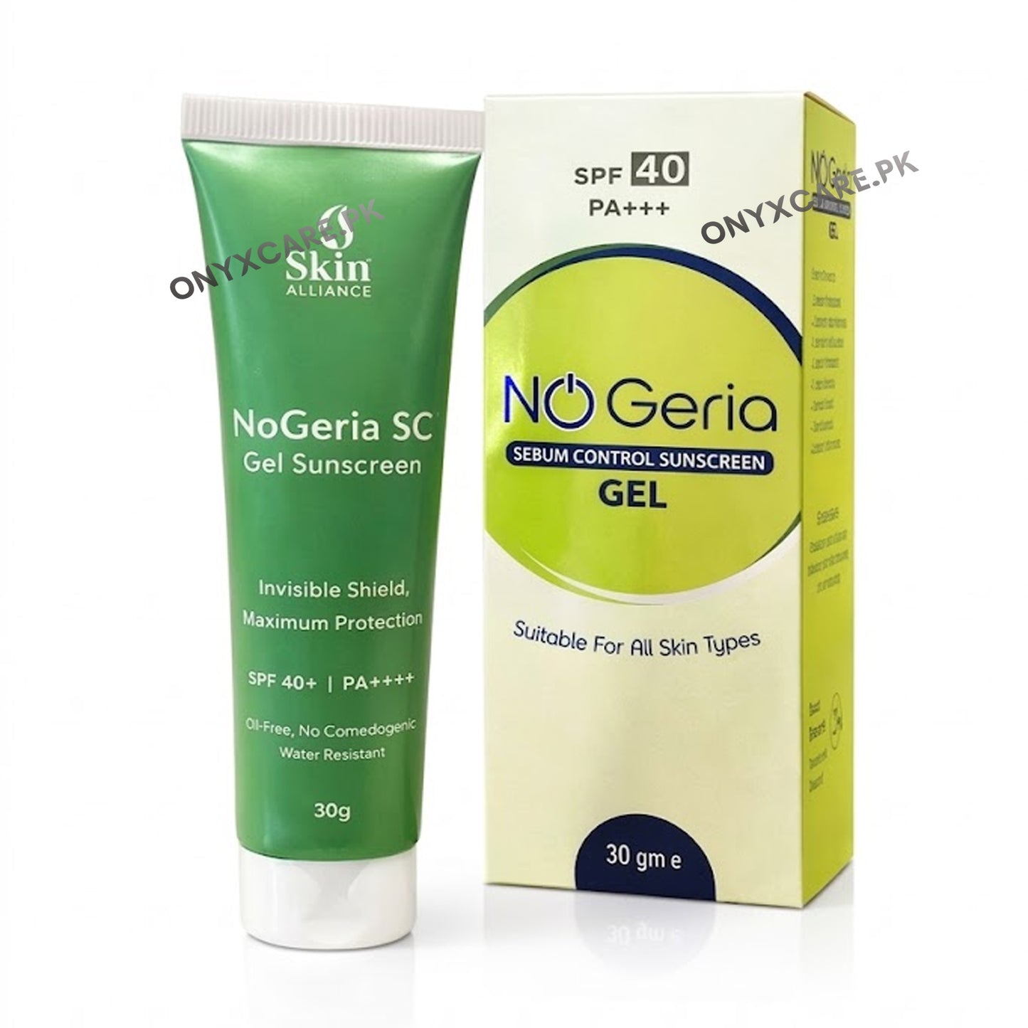 NoGERIA SC Gel Sunscreen SPF 40+++ 15ml