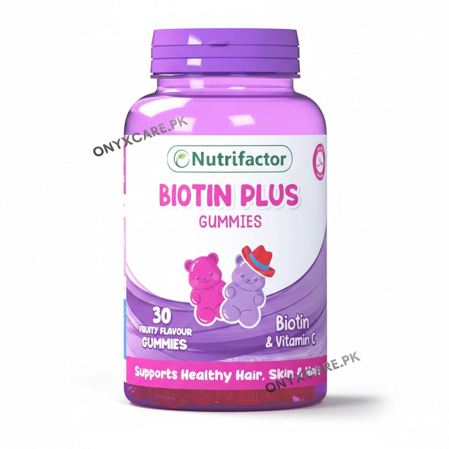 Nutrifactor Biotin Plus Gummies 30s