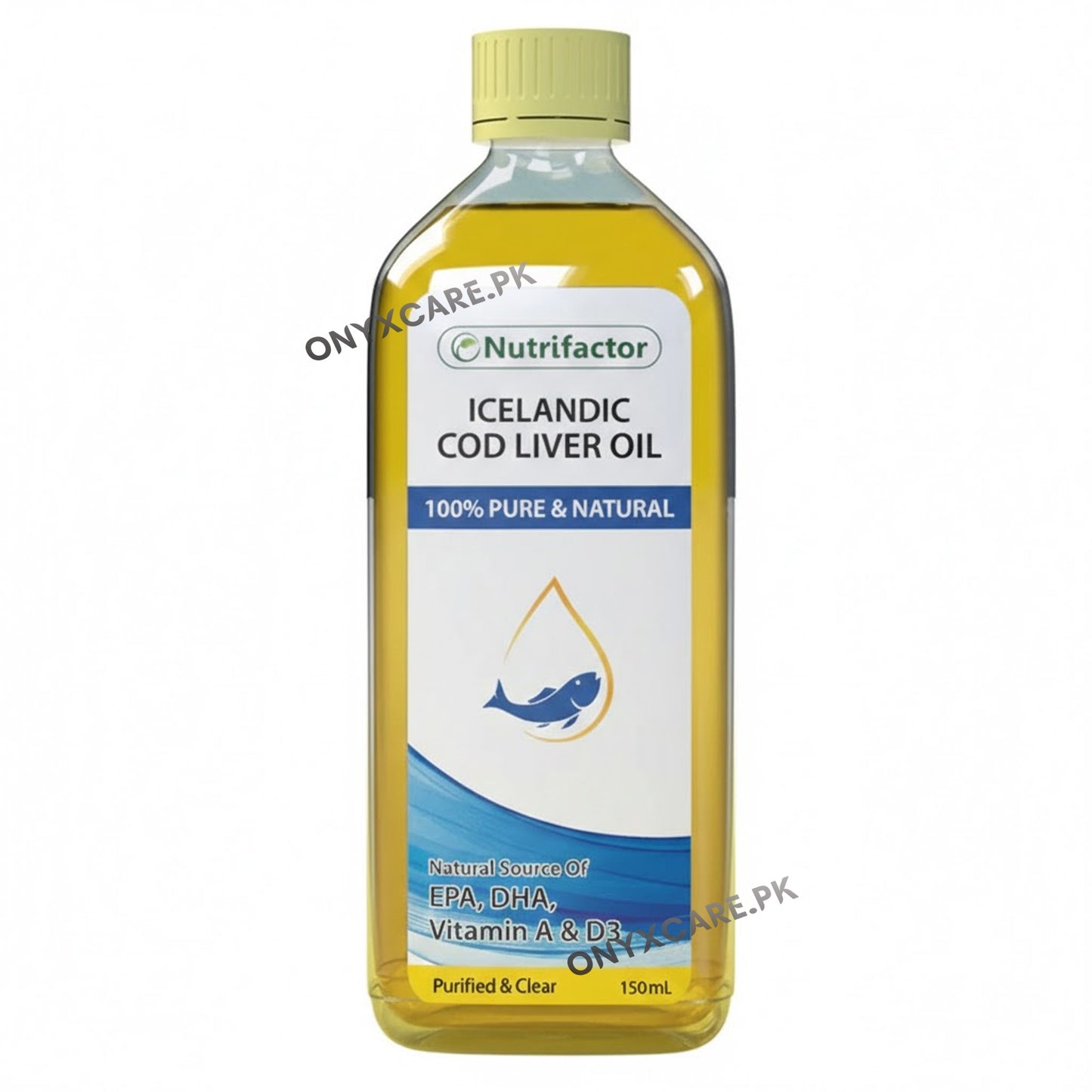 Nutrifactor Icelandic Cod Liver Oil 150ml