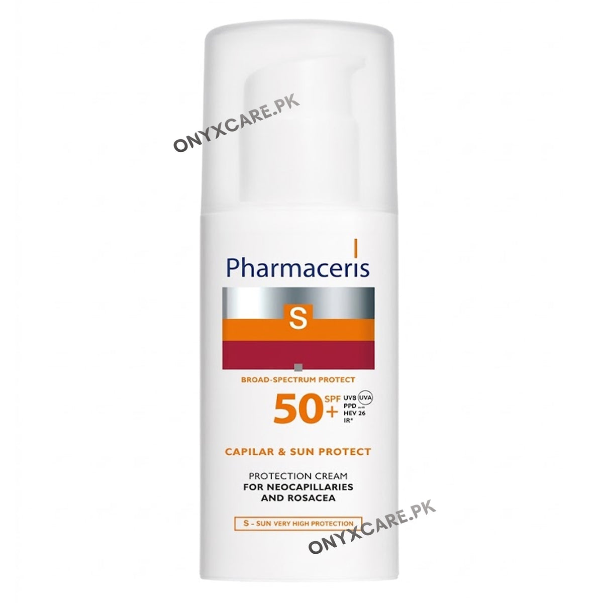 Pharmaceris S Protective Cream for Capillary Skin and Skin with Rosacea SPF 50 Capilar & Sun Protect 50ml