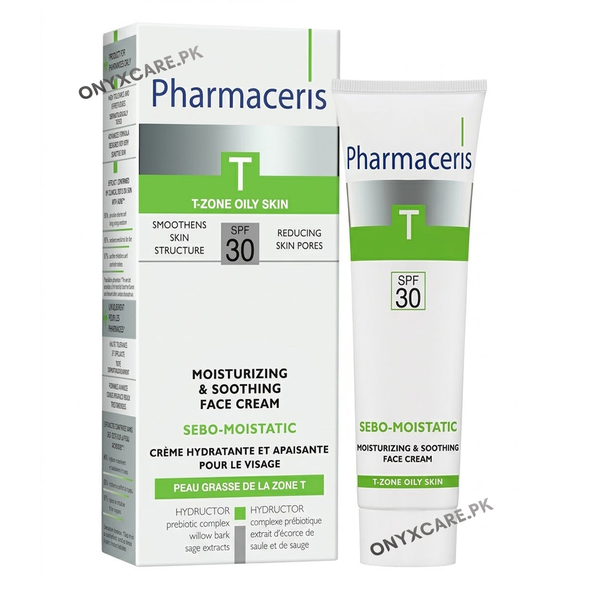 Pharmaceris T Moisturizing and Soothing Face Cream SPF 30 Sebo-Moistatic 50ml