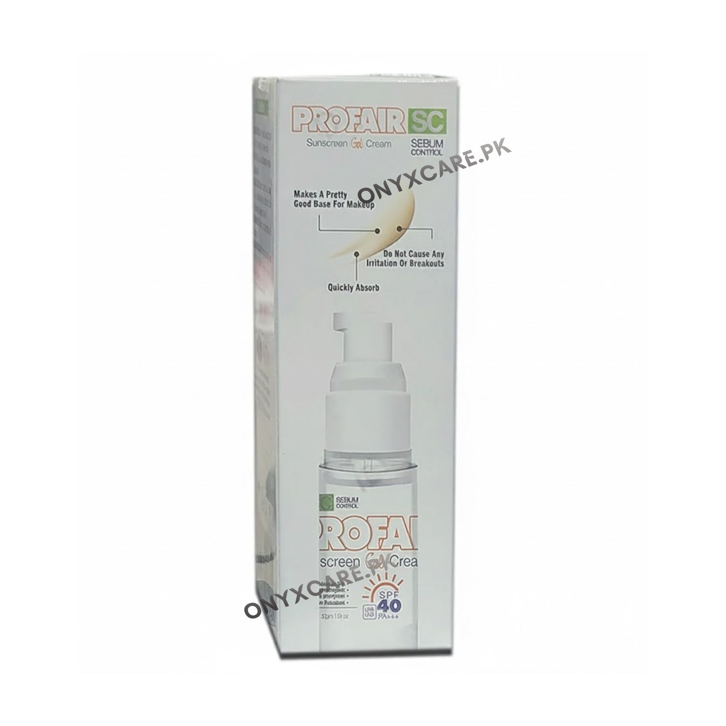 ProFair SC Sunscreen Gel Cream SPF40 PA+++ 30g