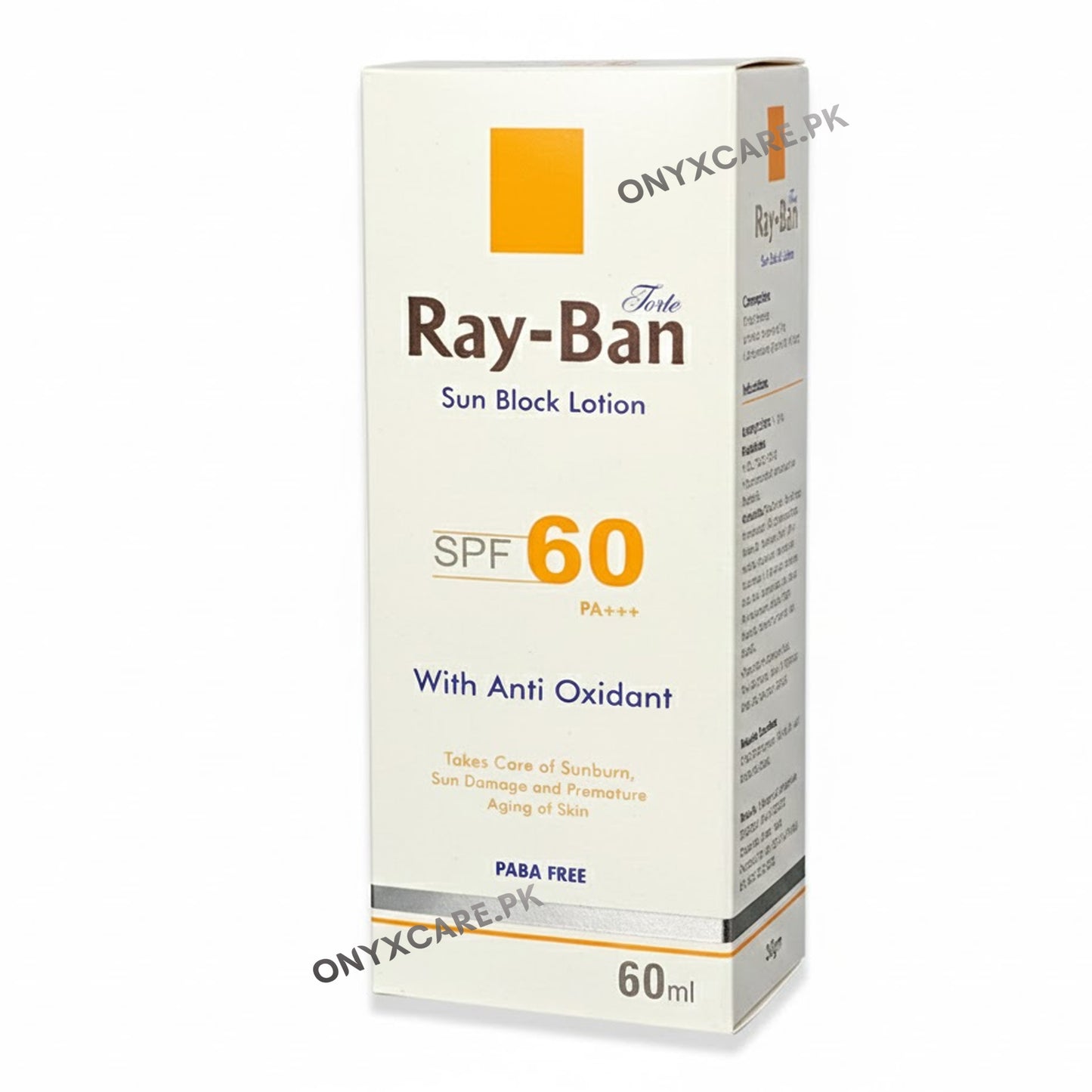 Ray-Ban SPF60 Lotion