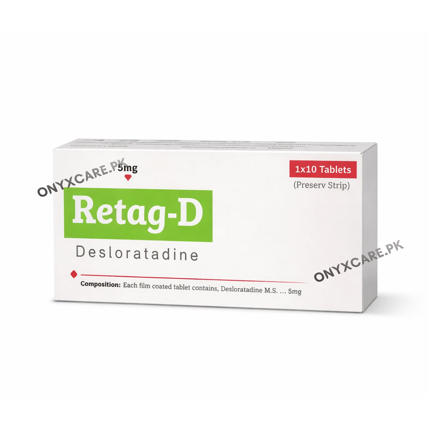 Retag-D Tablets 5mg