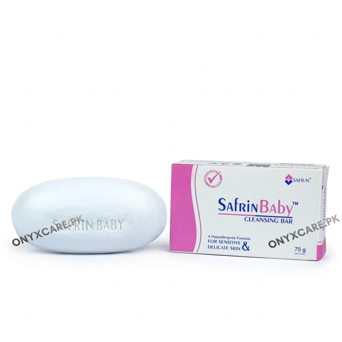 SafrinBaby Cleansing Soap Bar (Neutral pH) - 75g
