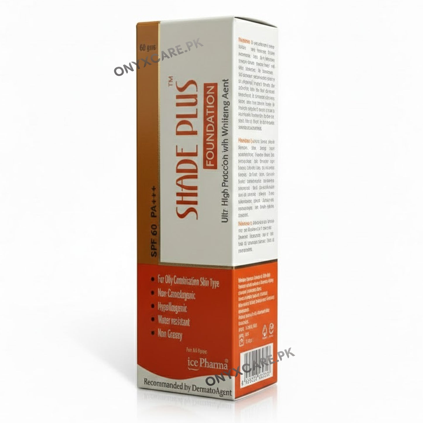 Shade Plus Foundation Sunblock SPF60