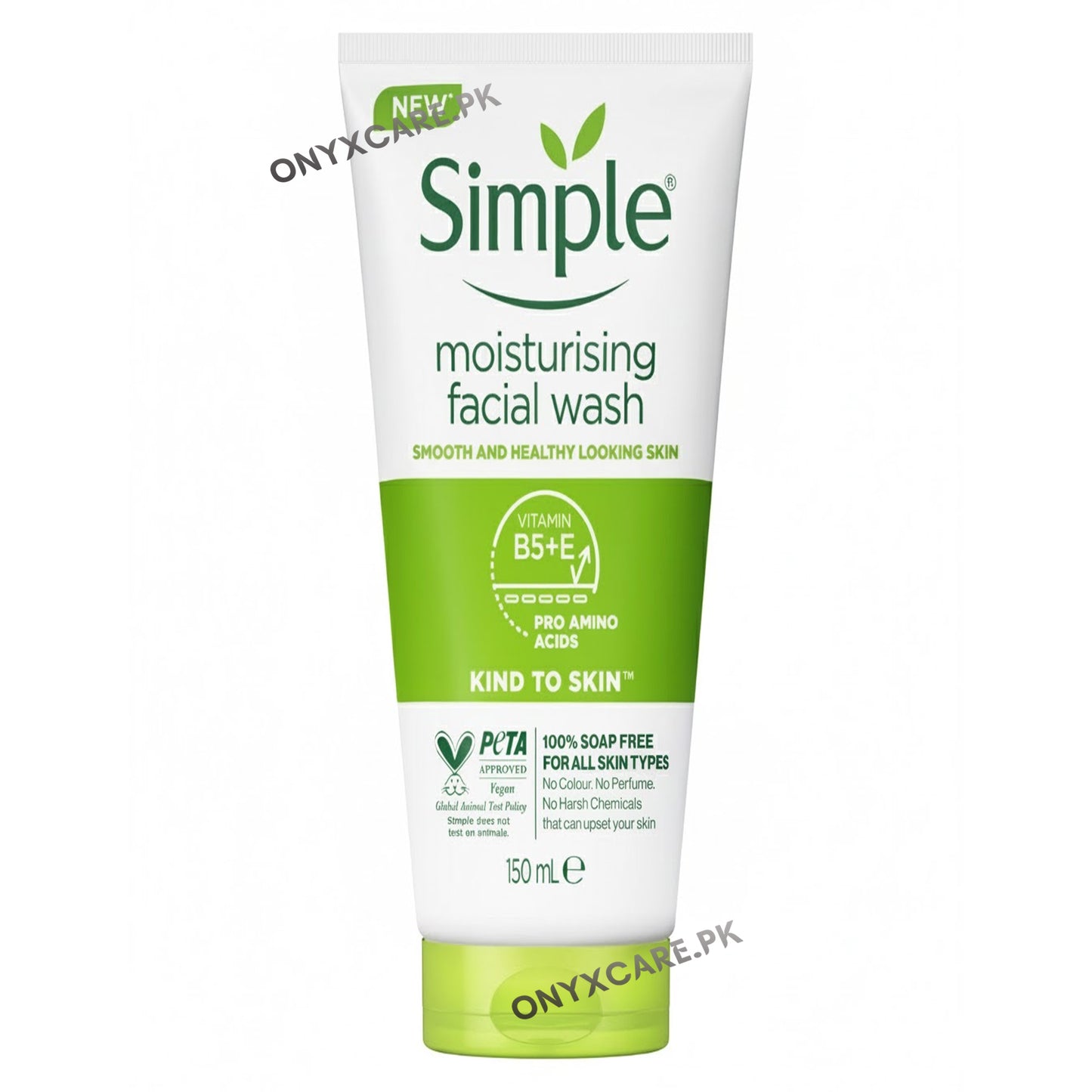 Simple Kind Of Skin Moisturising Facial Wash, For Sensitive Skin, 150ml
