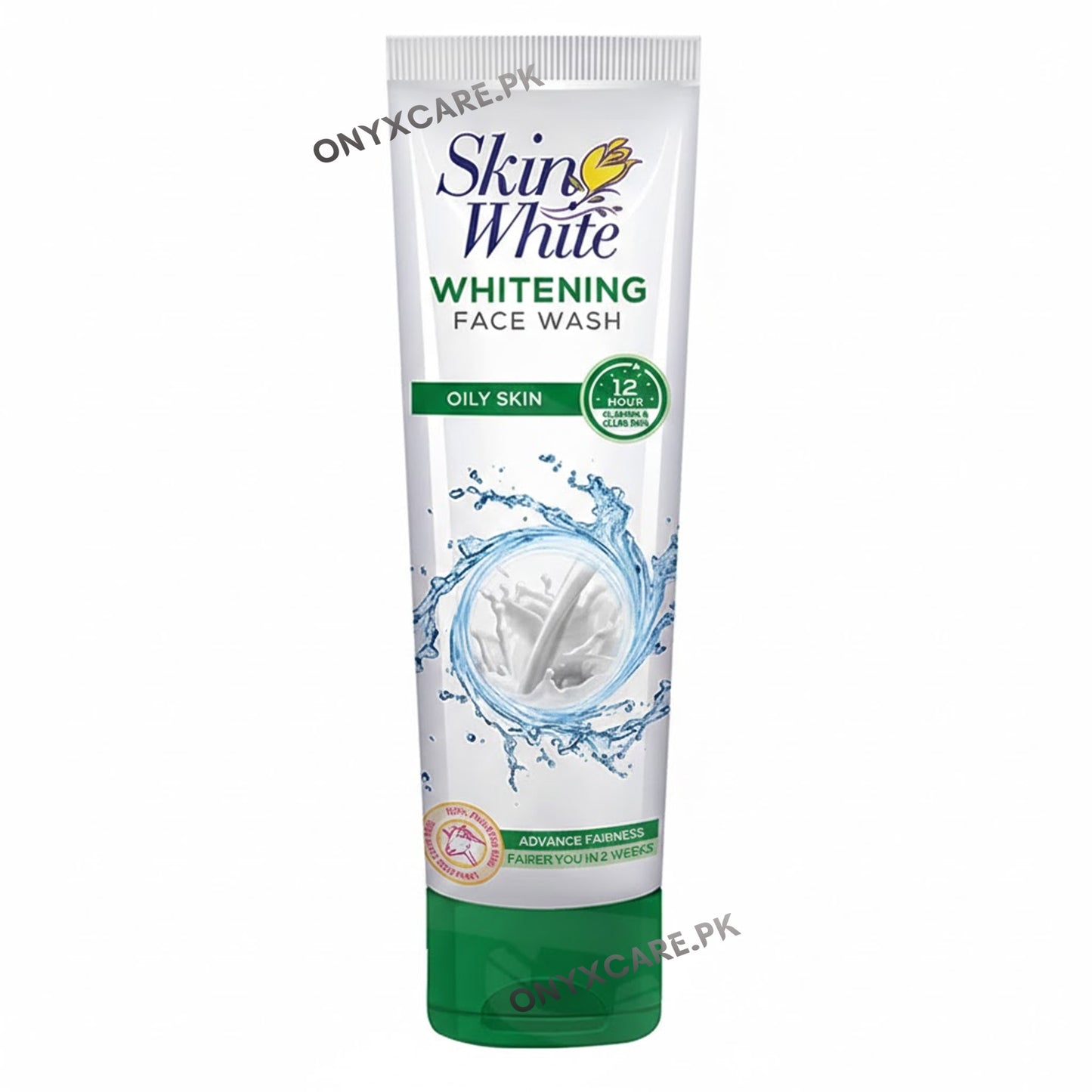 Skin White Whitening Face Wash Oily Skin (Green) 60ml