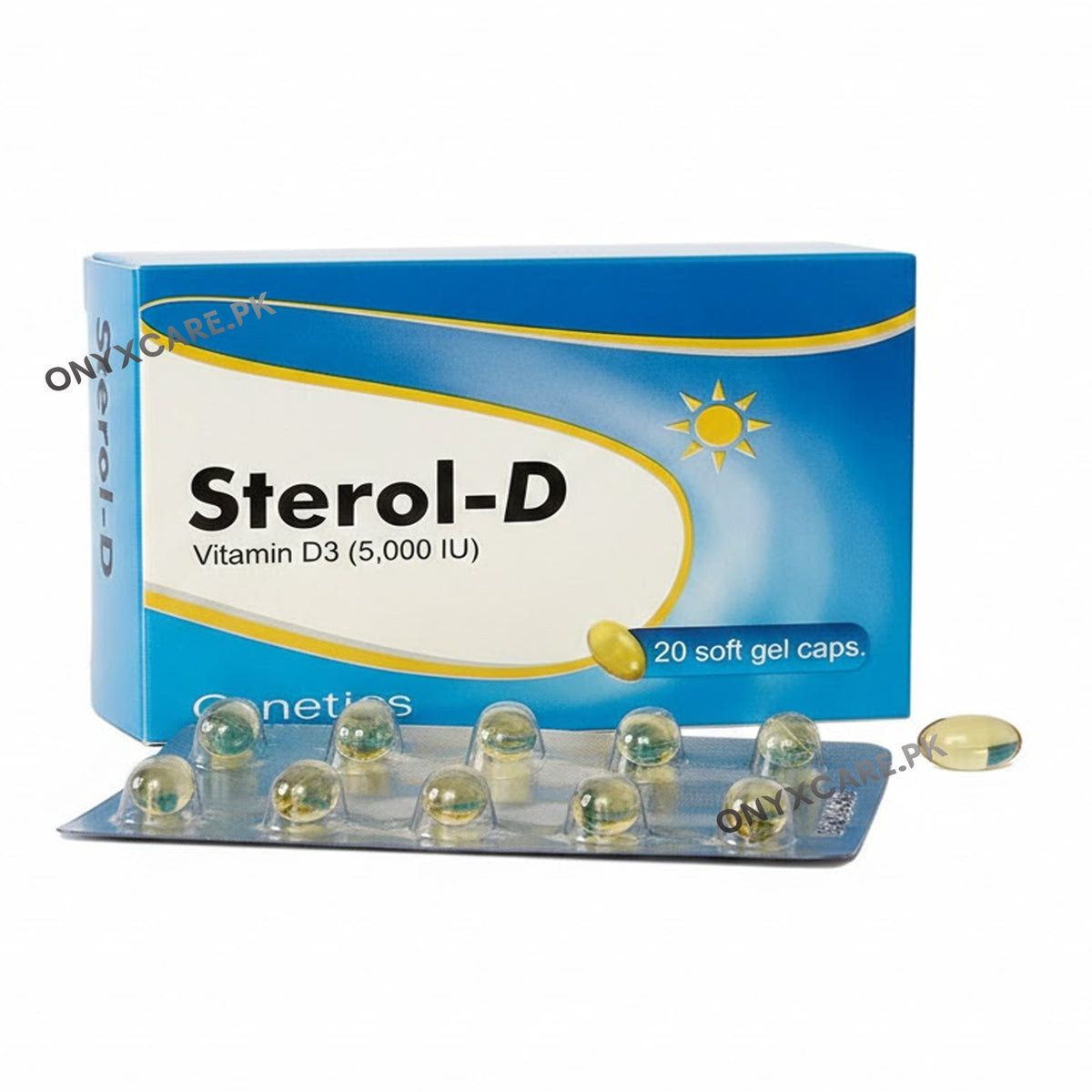 Sterol D 5000IU Softgel Capsules 20s