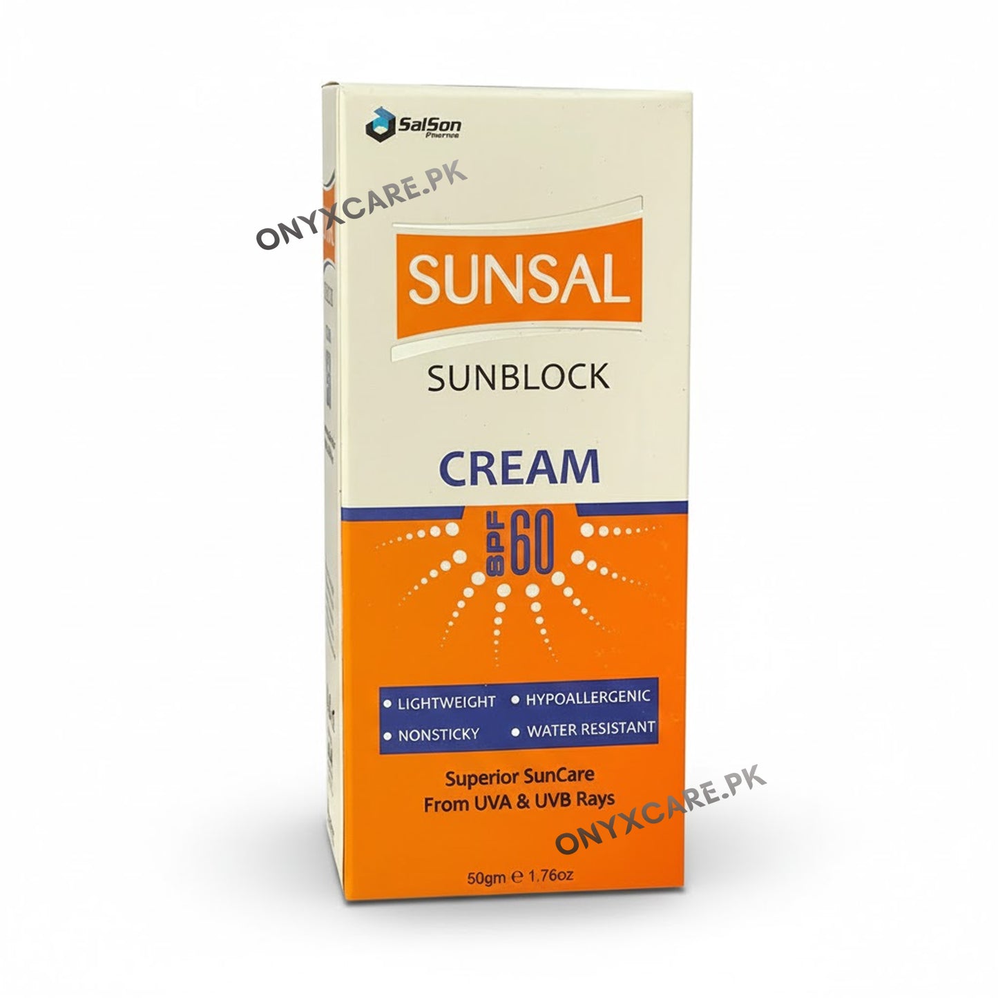 Sunsal Sunblock SPF 60 Cream 50g