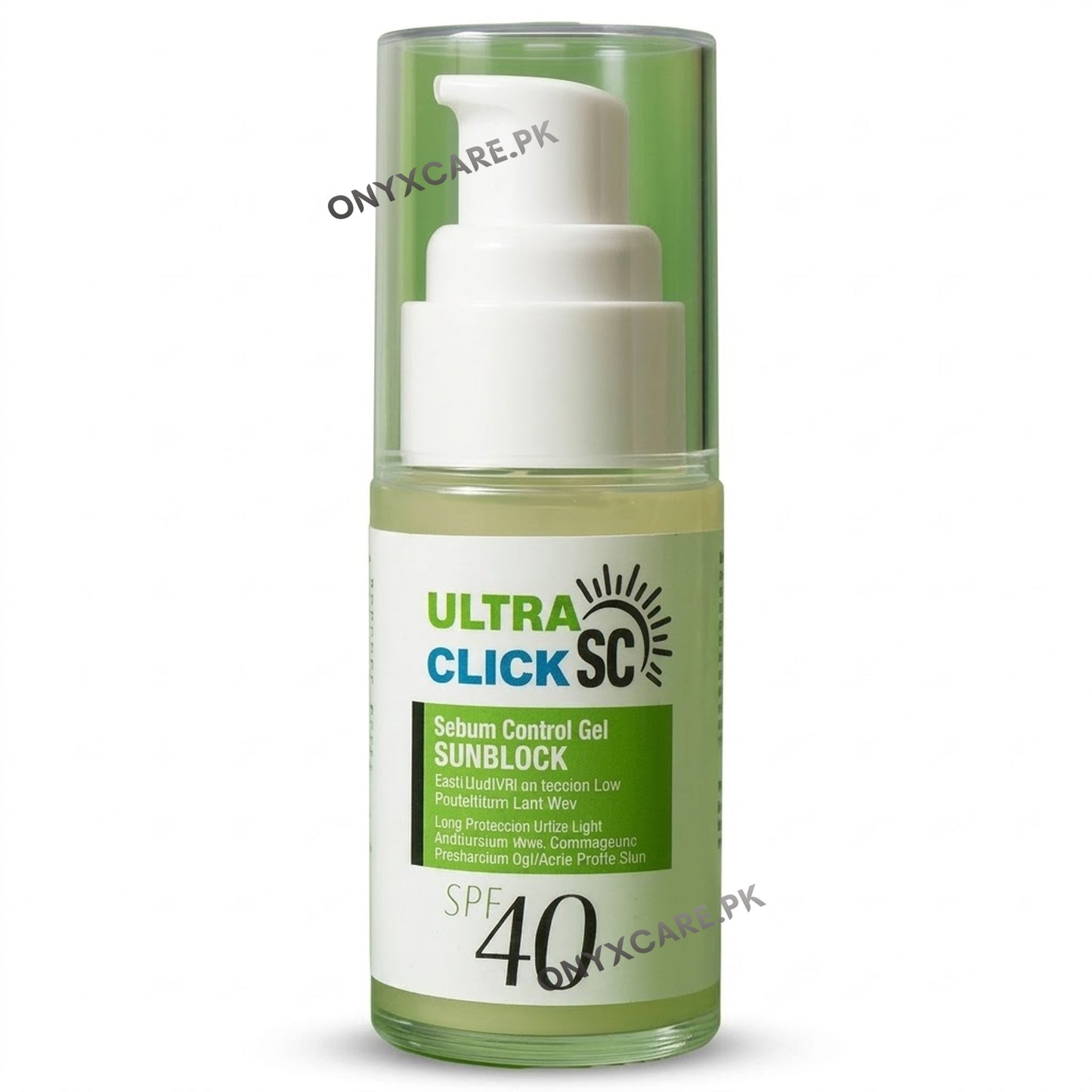 Ultra Click Sunblock SPF 40 Sebum Control Gel 30g