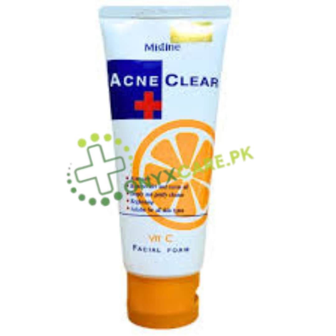 Mistine Acne Clear Vitamin C Facial Foam