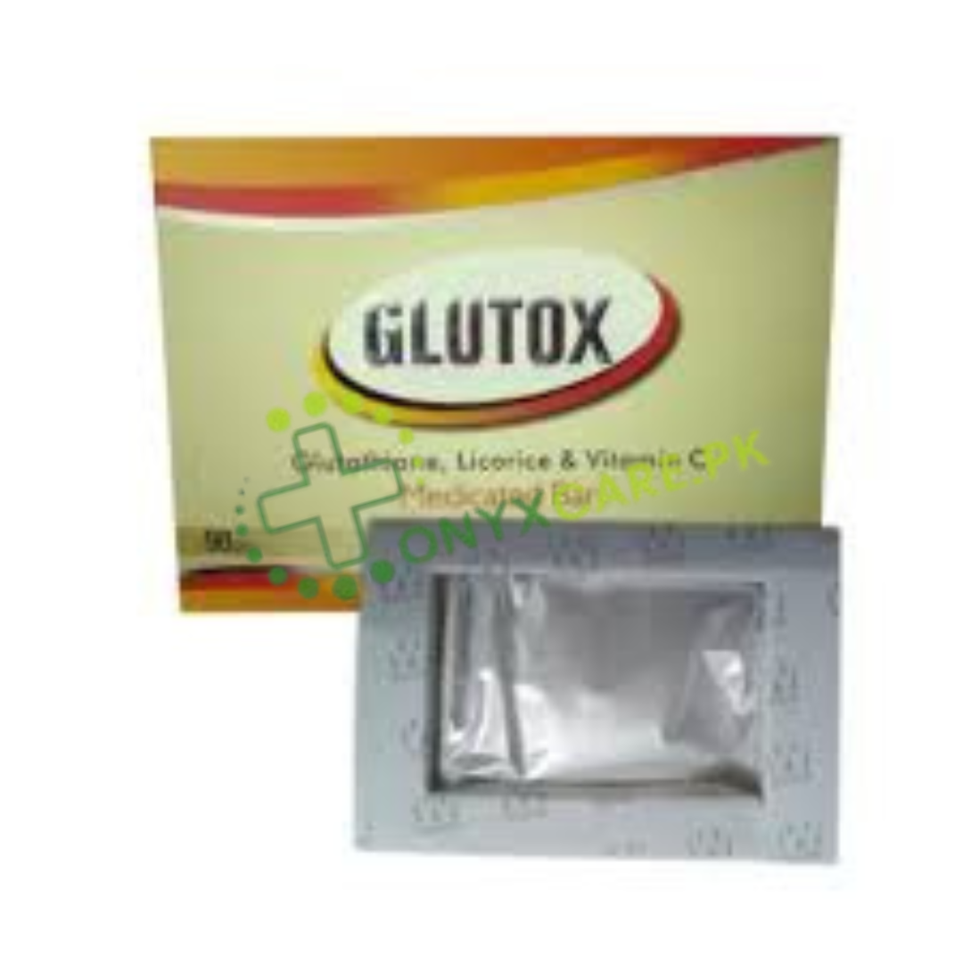 Glutox Bar Glutathione ,licorice, vitamin 90gm