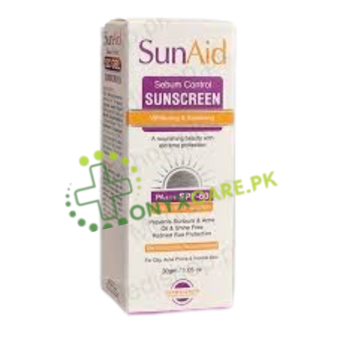 SunAid Sebum control sunscreen PA+++ SPF60