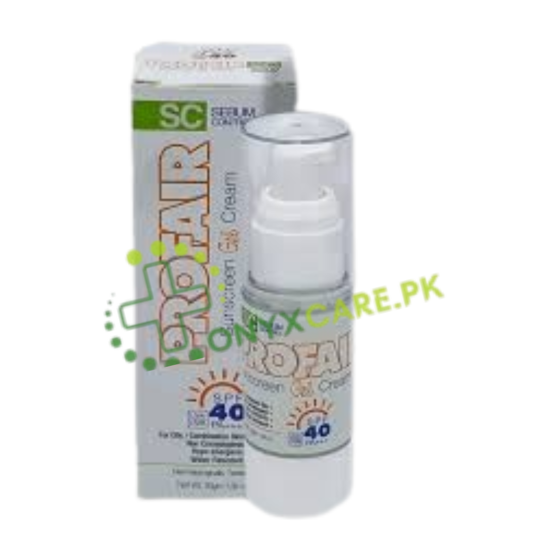 ProFair SC Sunscreen Gel Cream SPF40 PA+++