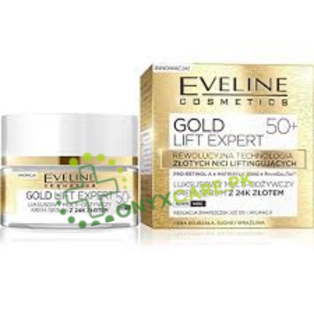 Eveline Gold Lift Expert 50+ Day & Night Cream 50ml