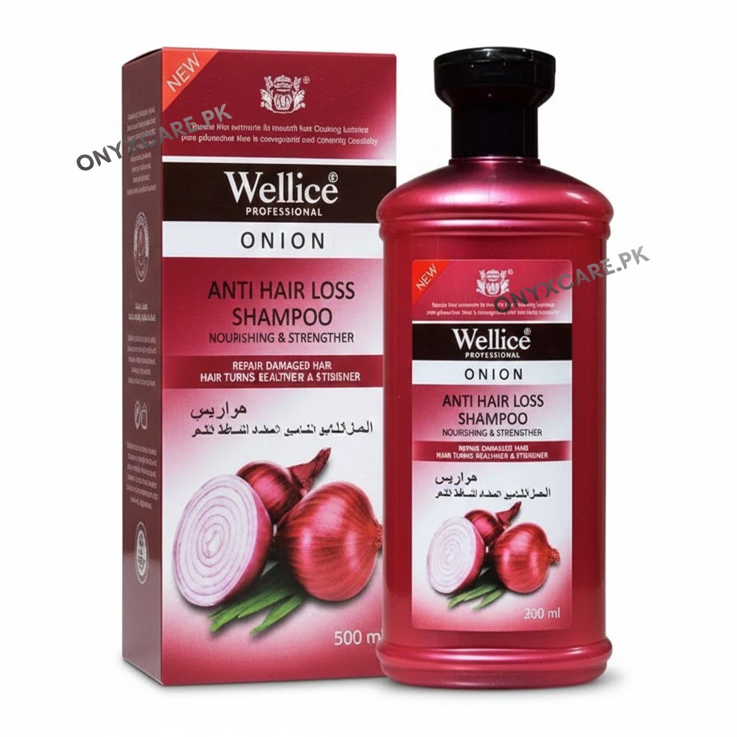Wellice Onion Anti Hair Loss Shampoo 400g
