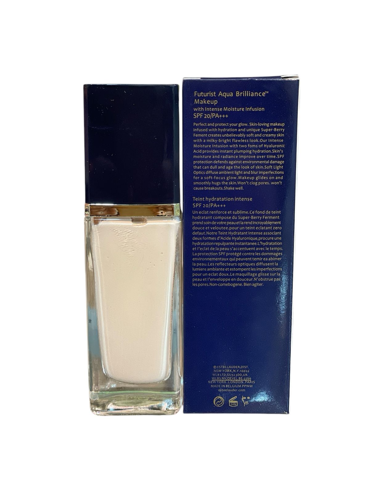 Estee Lauder Futurist Aqua Brilliance Makeup SPF 15 - 1W0 Warm Porcelain 30 ml