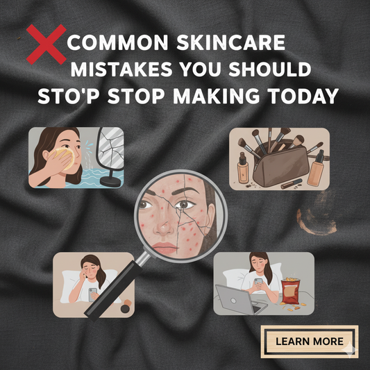 🌸 Common Skincare Mistakes You Should Stop Making Today 🌸