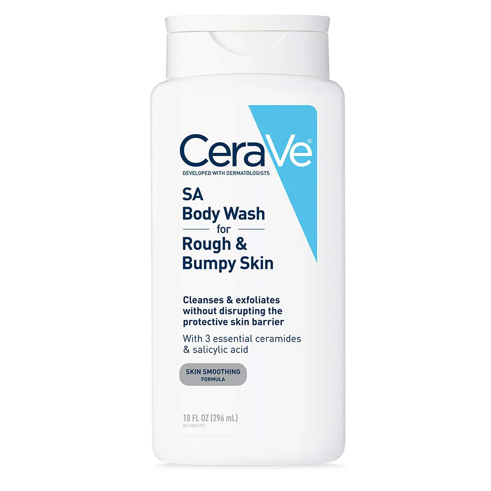 CeraVe SA Body Wash FOr Rough & Bumpy Skin – 296ml