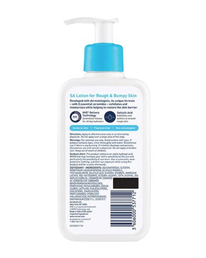 CeraVe SA Lotion for Rough & Bumpy Skin | Moisturizers