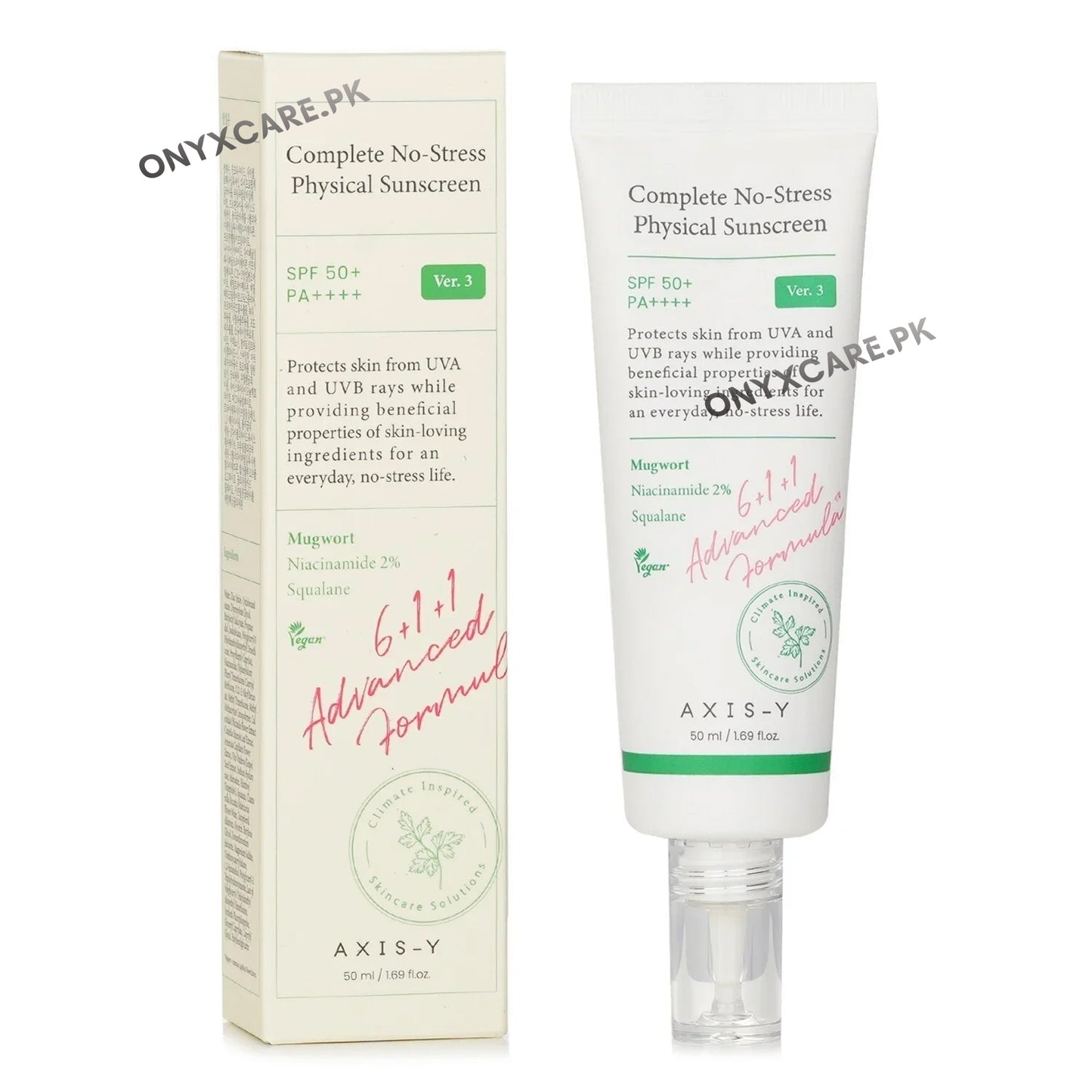 AXIS-Y - Complete No-Stress Physical Sunscreen - 50ml